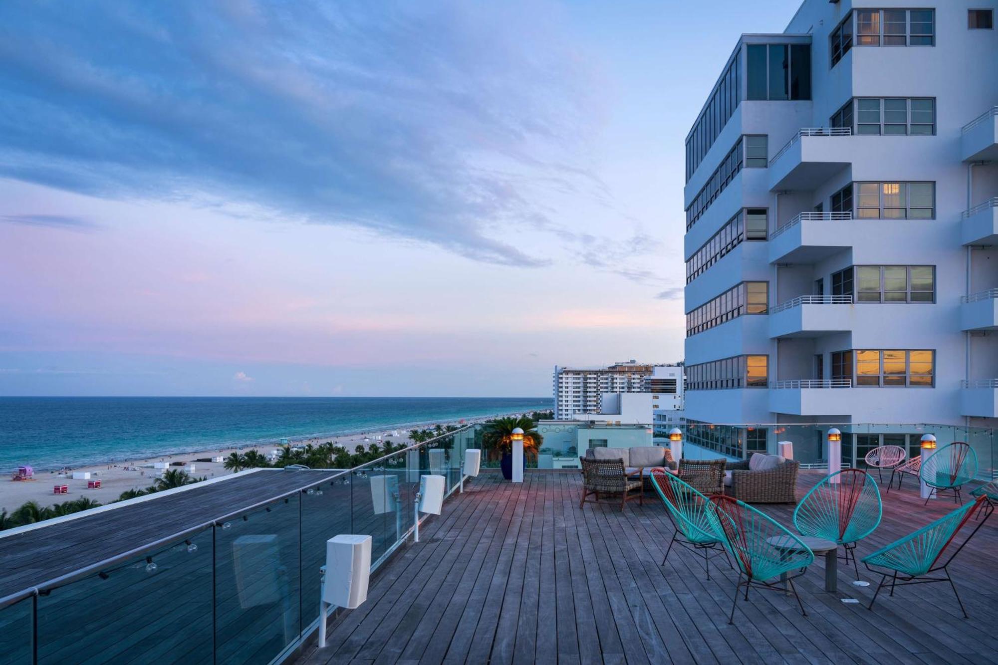 Nautilus Sonesta Miami Beach Ngoại thất bức ảnh View from the rooftop